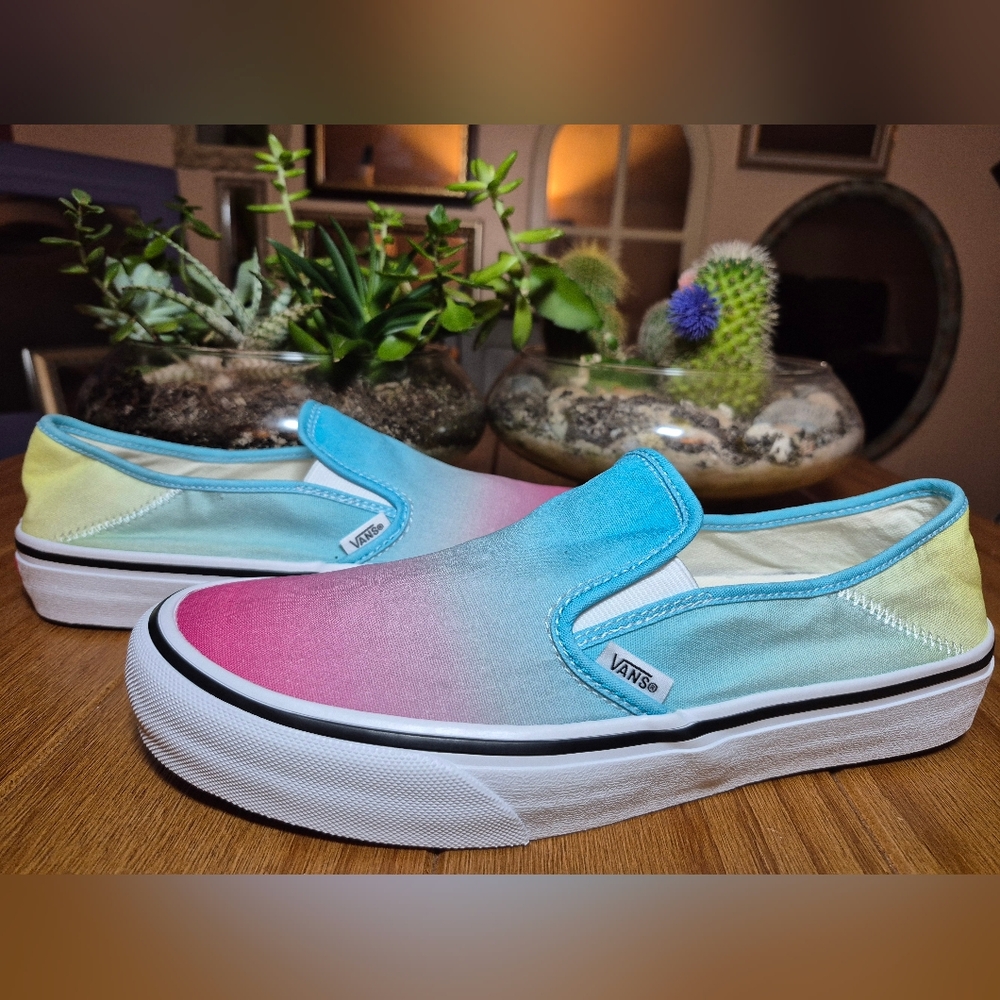 Vans‎ Slip-On SF ombre shoes - Womens Size 10.5